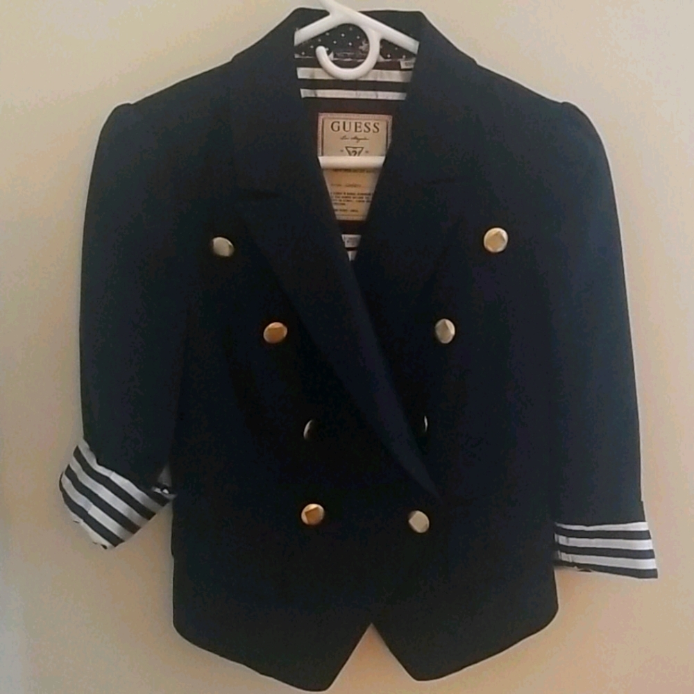 Guess Navy Blazer
